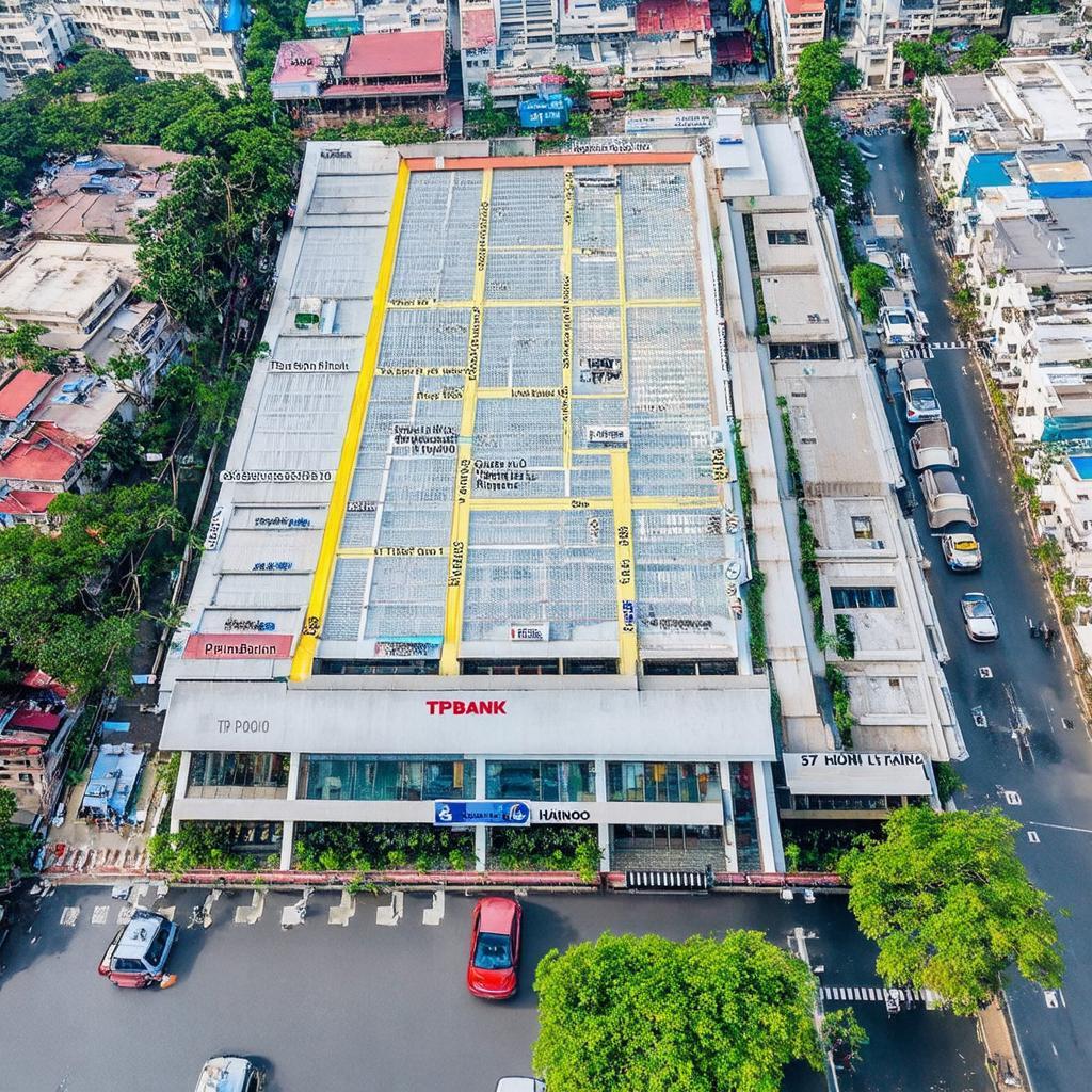 Vị trí đắc địa của tòa nhà TPBank 57 Lý Thường Kiệt trên bản đồ khu vực Hoàn Kiếm, trung tâm Hà Nội